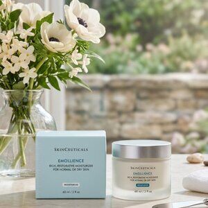 SkinCeuticals Emollience Moisturizer 2oz Hydrating Face Cream for Dry Skin